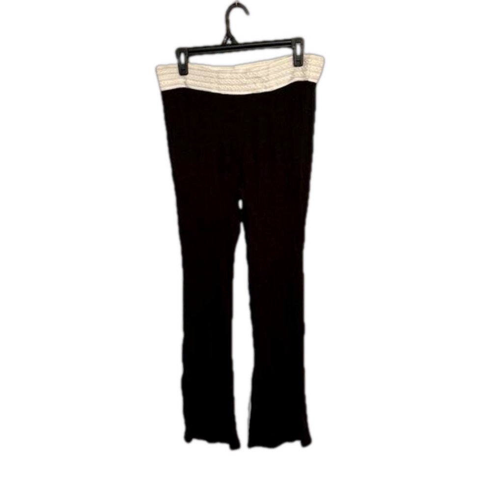 Black 8 White Pants